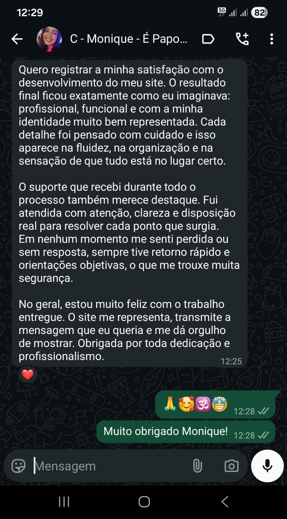 Depoimentos Sistema Nova Systems para Tarot e Terapias